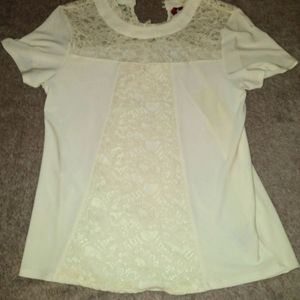 Cream and Black Shirts